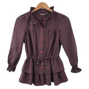 Siare’s plaid blouse‎